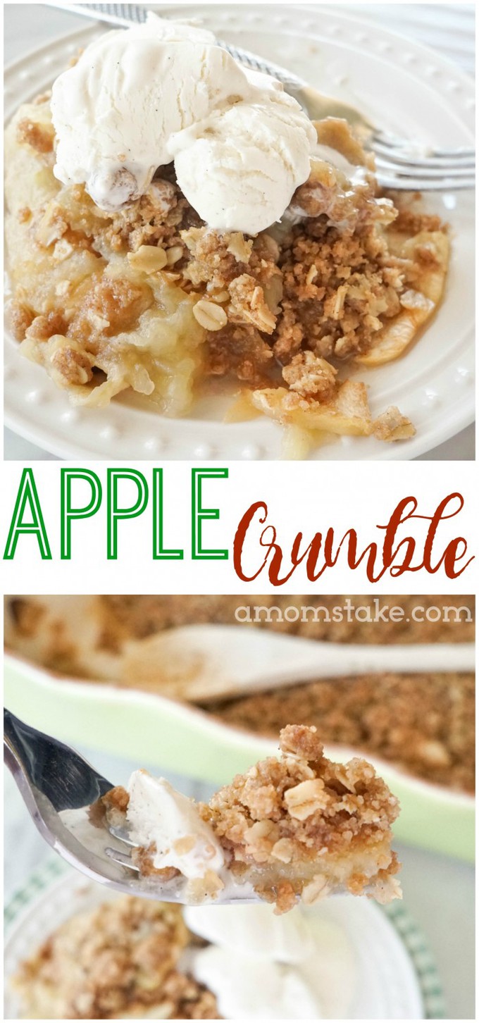 Easy Apple Crumble Recipe Just 6 Ingredients A Mom S Take