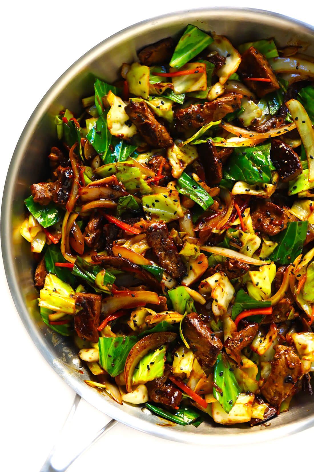 Easy Asian Beef Cabbage Stir Fry