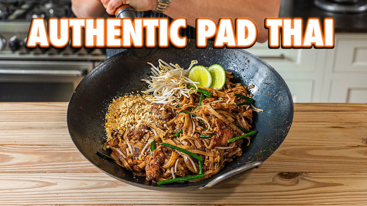 Easy Authentic Pad Thai At Home Youtube