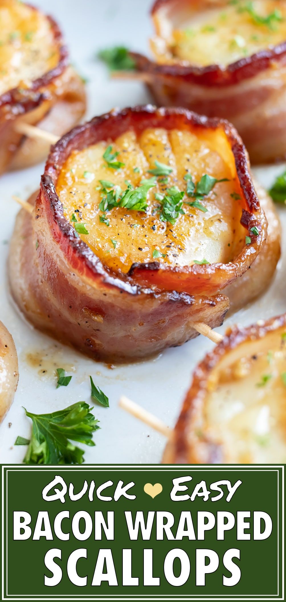 Easy Bacon Wrapped Scallops Recipe Midgetmomma