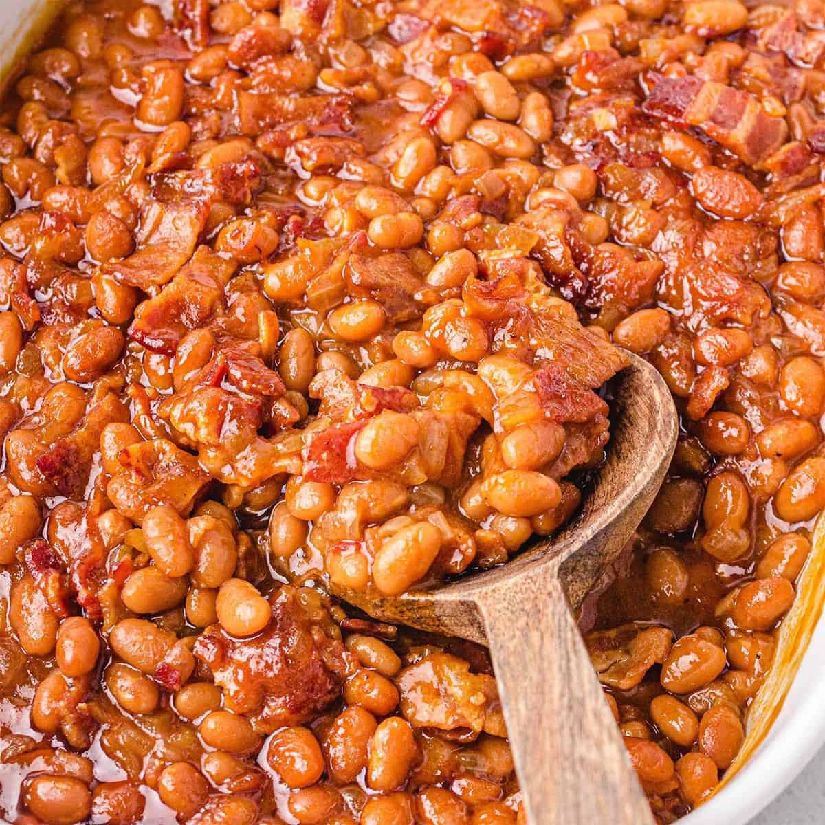 Easy Baked Beans Sweet Smokey Amp Savory Princess Pinky Girl