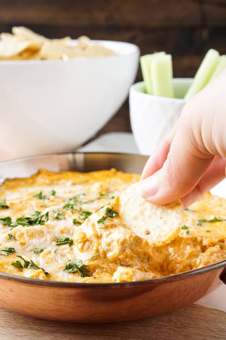 Easy Baked Buffalo Chicken Dip Recipe Sugar Soul