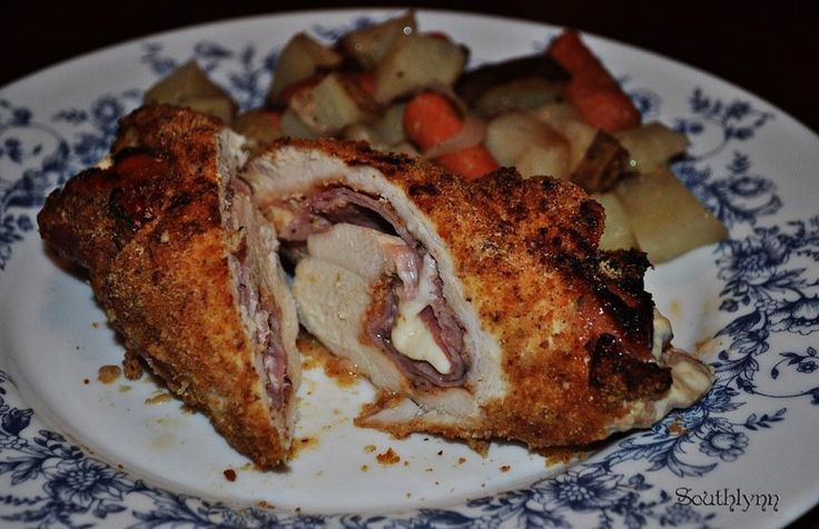 Easy Baked Chicken Cordon Bleu Nuwave Ovens Recipe By Wendy