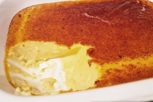 Easy Baked Custard Recipe With Nutmeg Topping