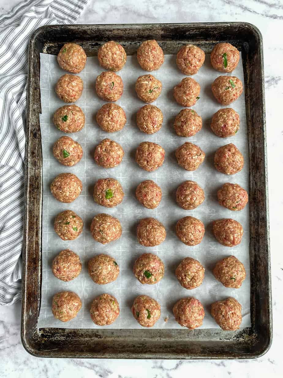 Easy Baked Meatballs Feast For A Fraction