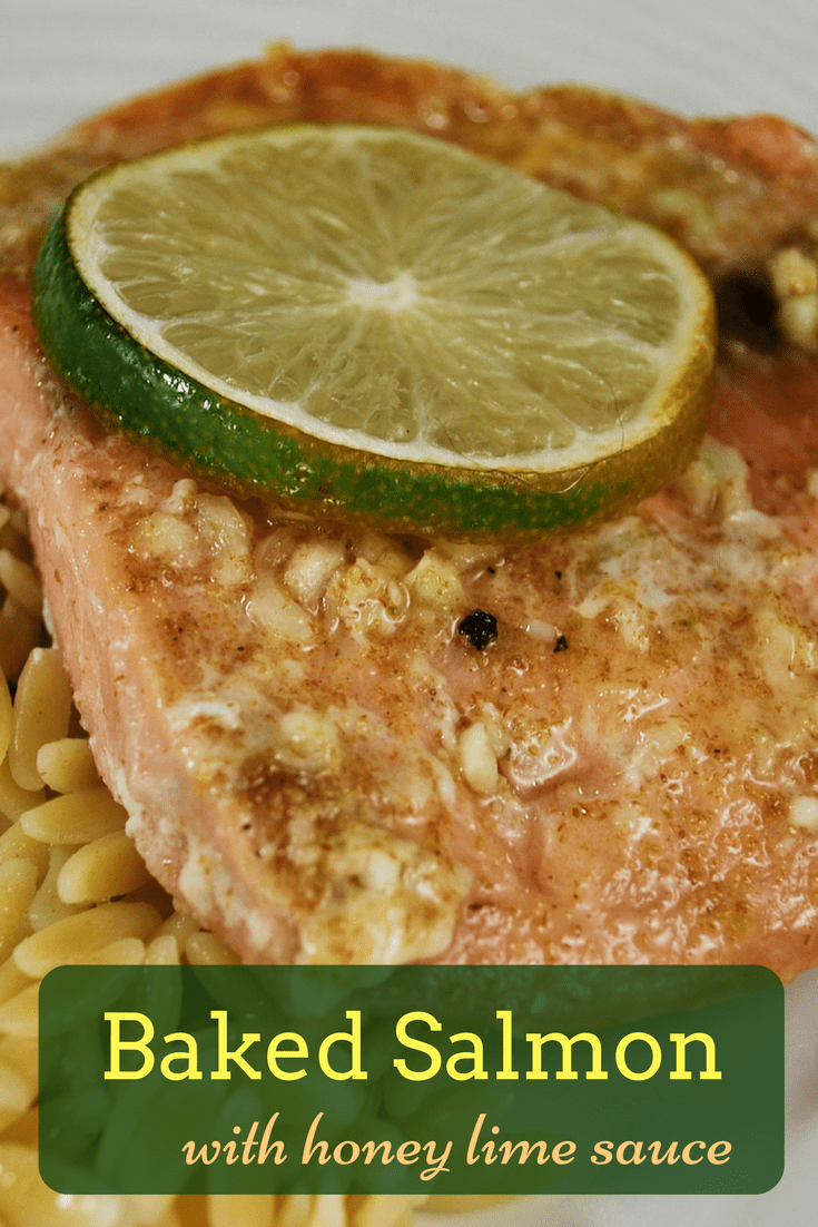 Easy Baked Salmon With Lime Sauce Iris And Honey