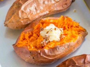 Easy Baked Sweet Potatoes Dinner Then Dessert