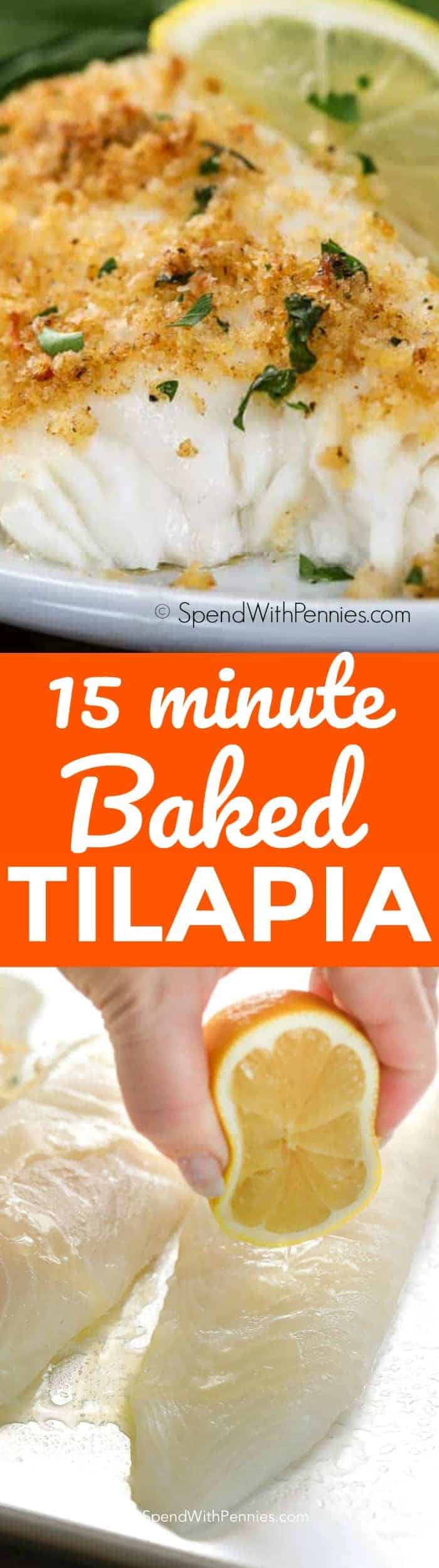 Easy Baked Tilapia Or Cod Spend With Pennies