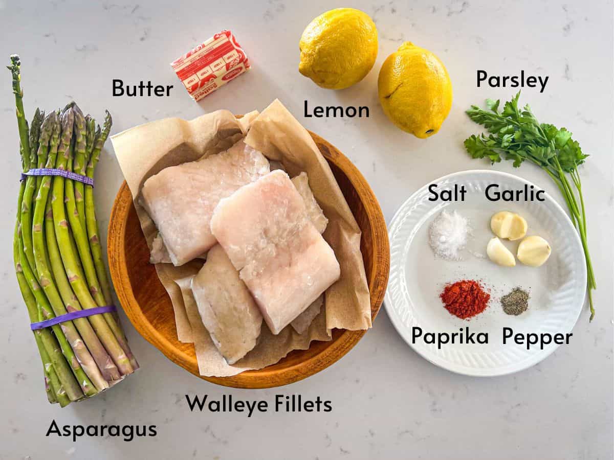 Easy Baked Walleye Recipe With Lemon Butter Weekday Pescatarian