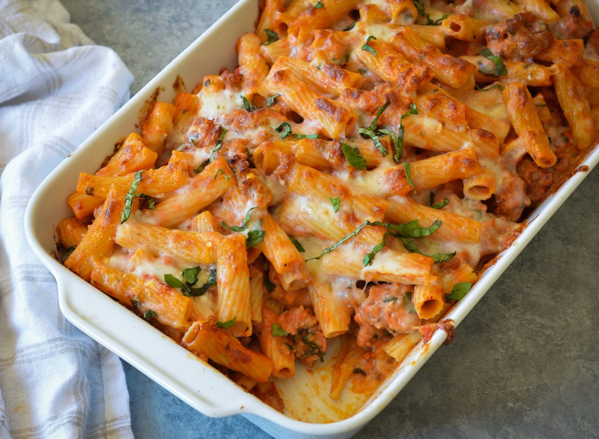 Easy Baked Ziti Recipe Kraft Deporecipe Co