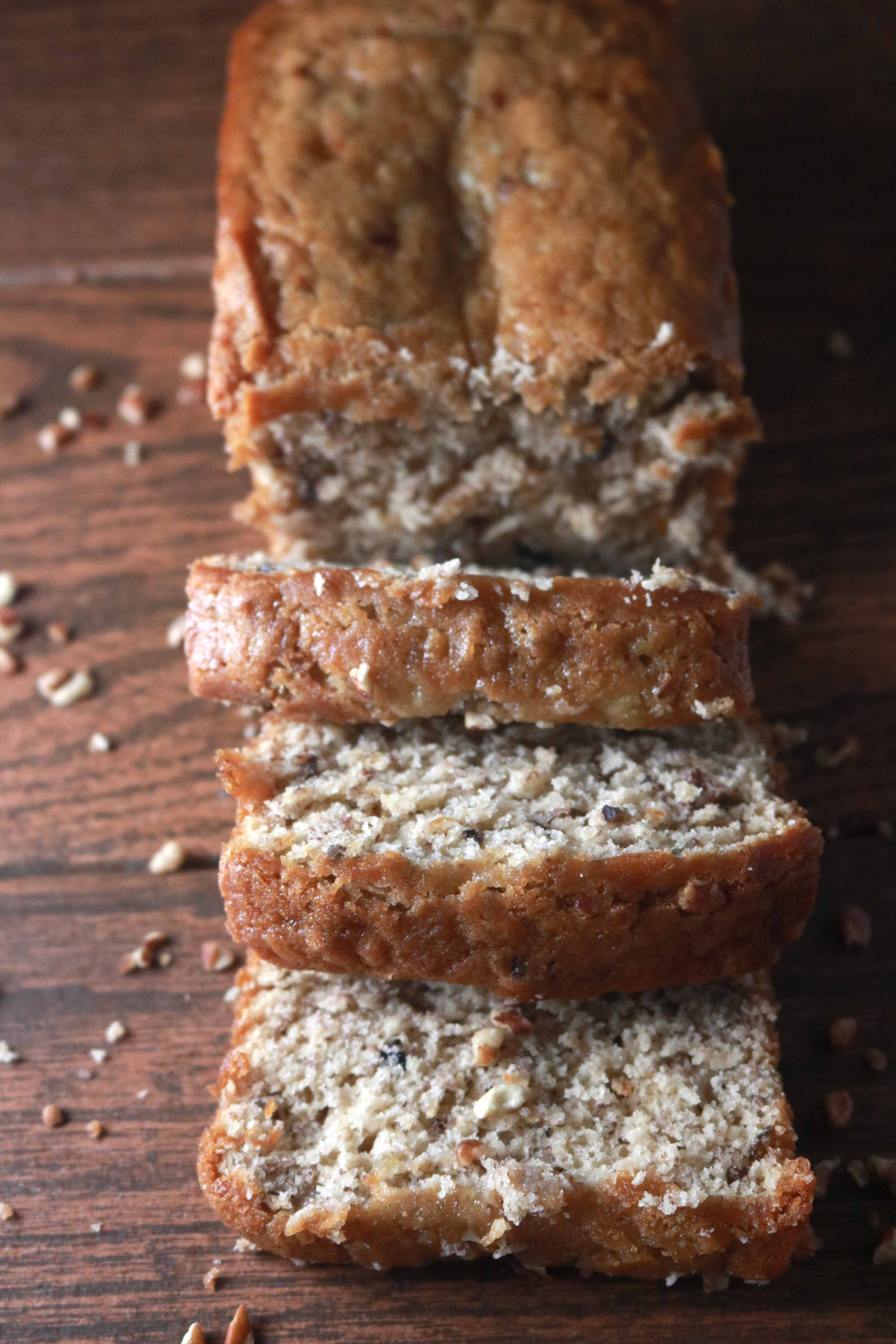 Easy Banana Bread Moist Banana Bread Recipe 10 Ingredients