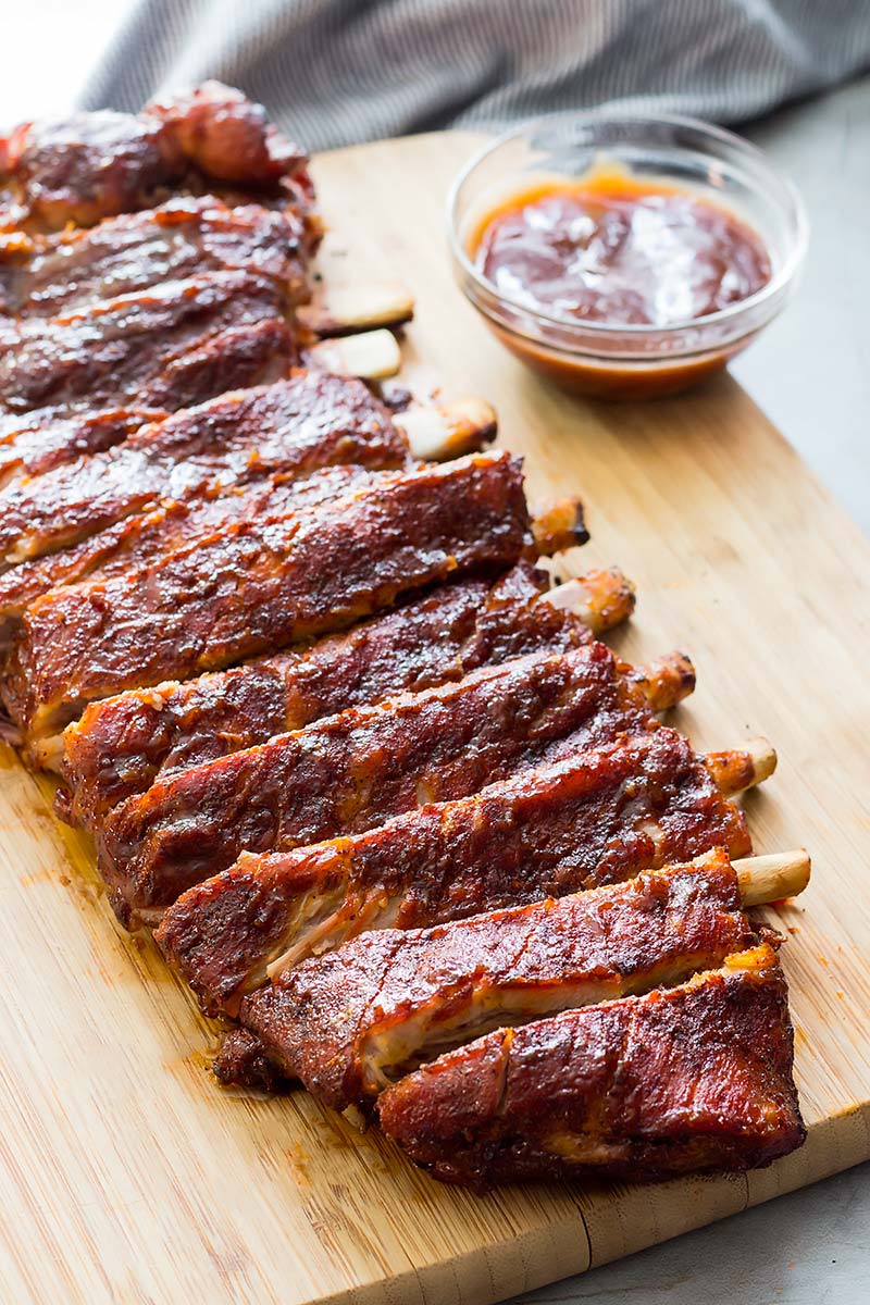 Easy Bbq Instant Pot Ribs Recipe Video Leelalicious