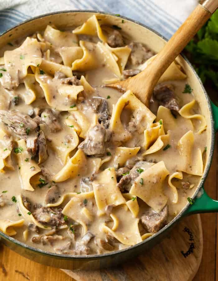 Easy Beef Stroganoff Recipe Instant Pot And Slow Cooker