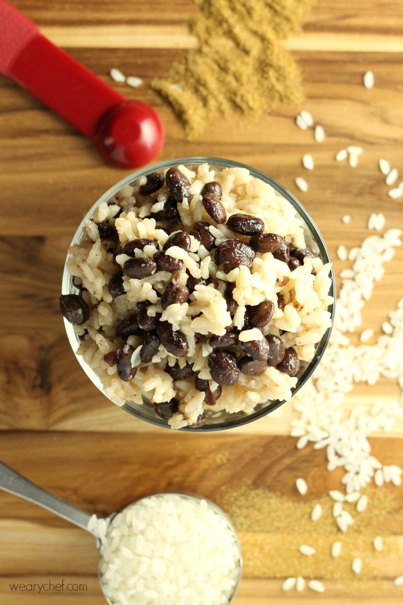 Easy Black Beans And Rice Recipe The Weary Chef