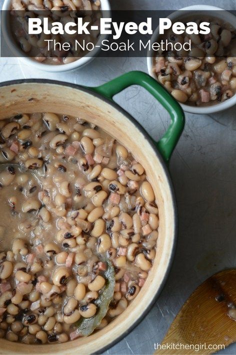 Easy Black Eyed Peas Recipe Instant Pot Or Stove The Kitchen Girl