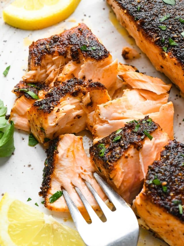 Easy Blackened Salmon Story Nyssa S Kitchen