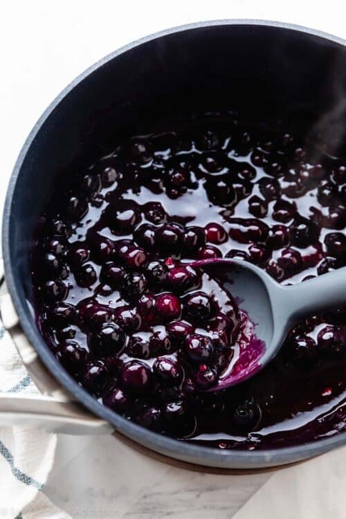 Easy Blueberry Sauce 6 Ingredients Sally Amp 39 S Baking Addiction