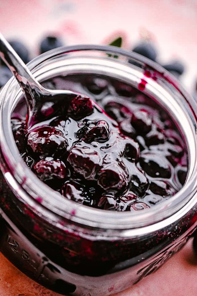 Easy Blueberry Sauce Recipe Blueberry Sauce Desserts Easy Blueberry