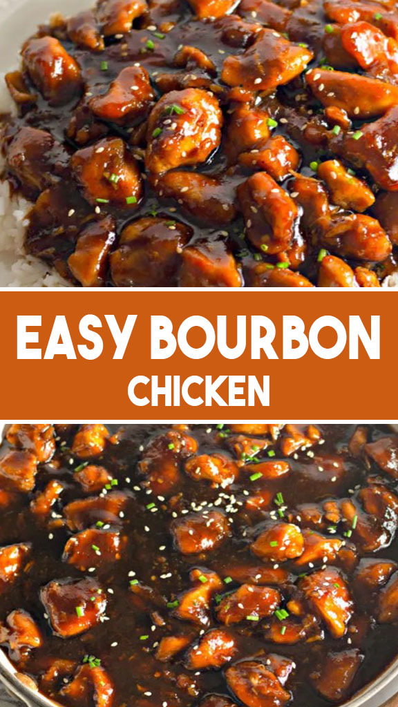 Easy Bourbon Chicken