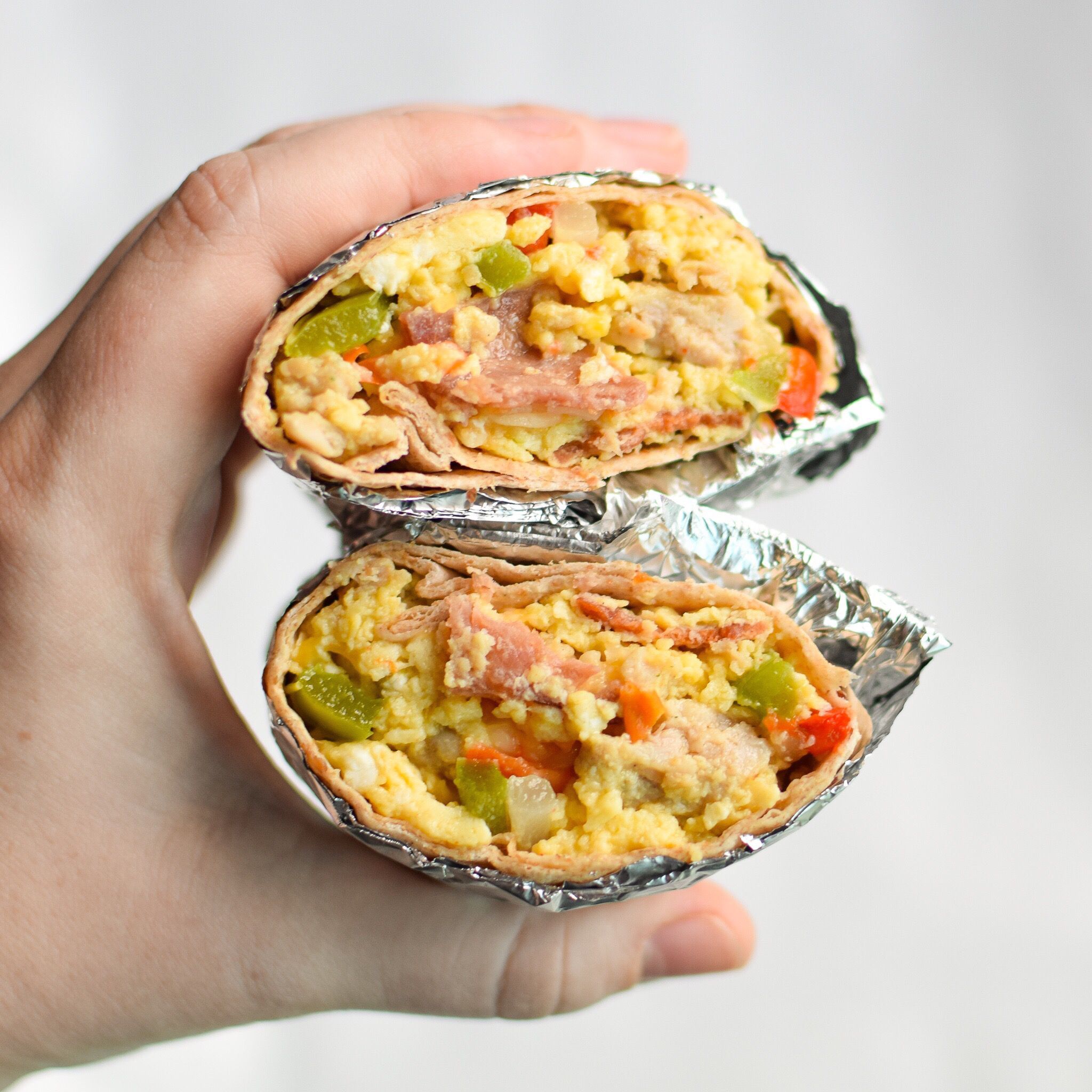 Easy Breakfast Burrito Recipe High Heels And Grills