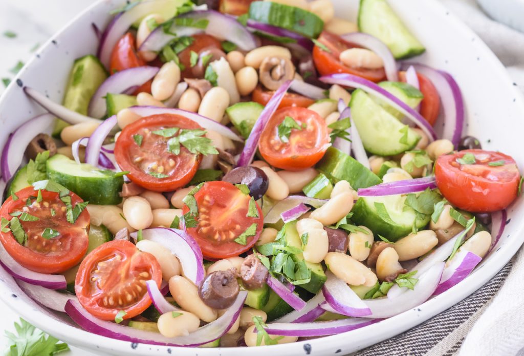 Easy Breezy Summertime Bean Salad Clean Food Crush