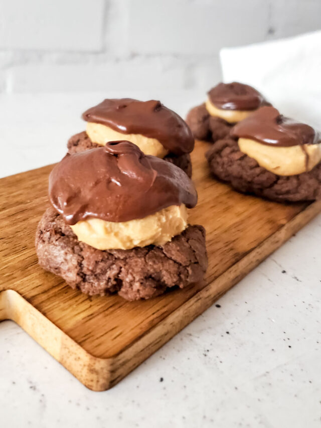 Easy Buckeye Brownie Cookies Today S Creative Ideas