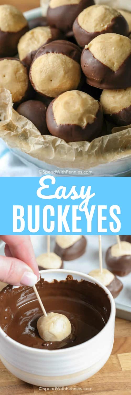 Easy Buckeye Recipe Spend With Pennies