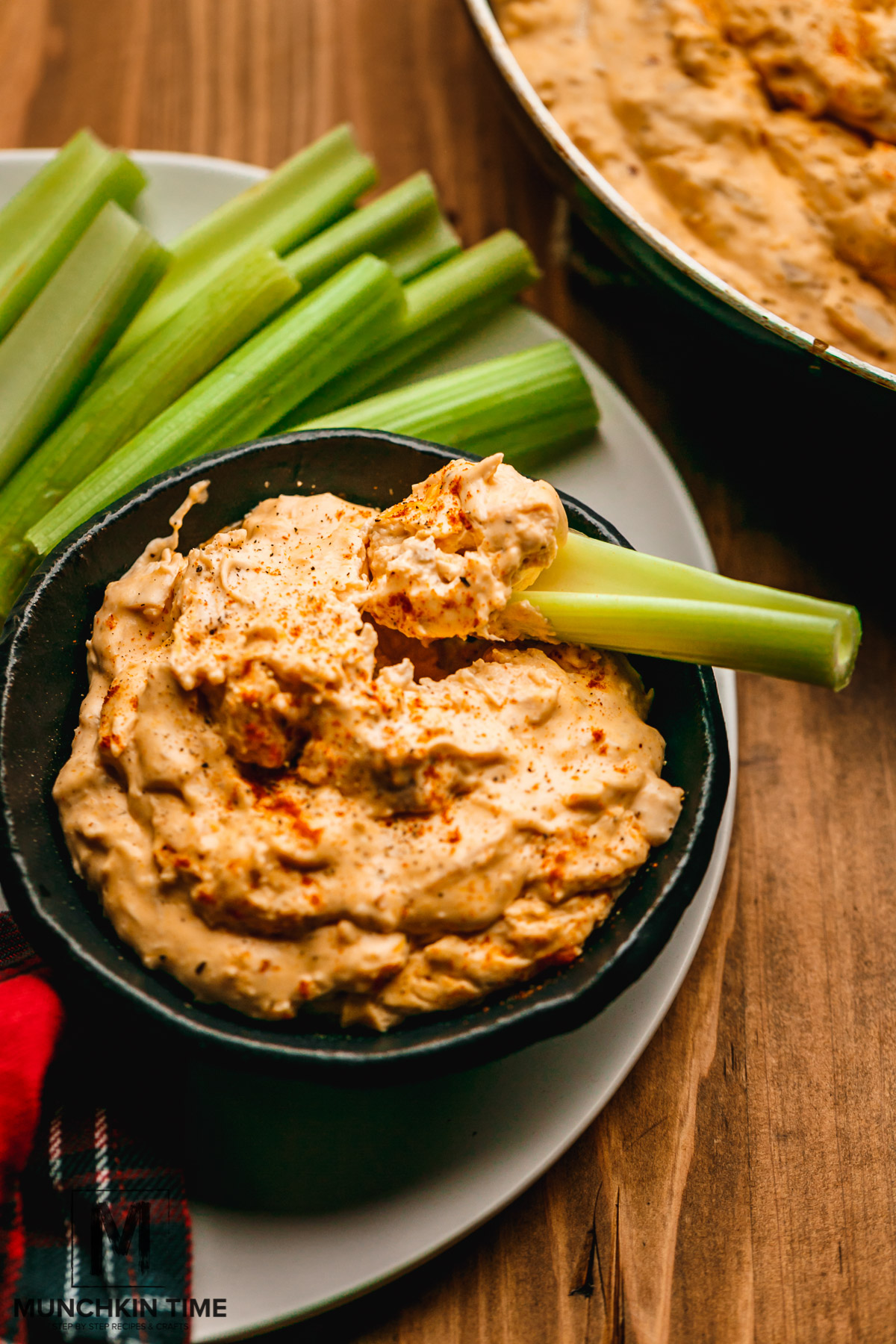 Easy Buffalo Chicken Dip Recipe For Game Day Munchkin Time