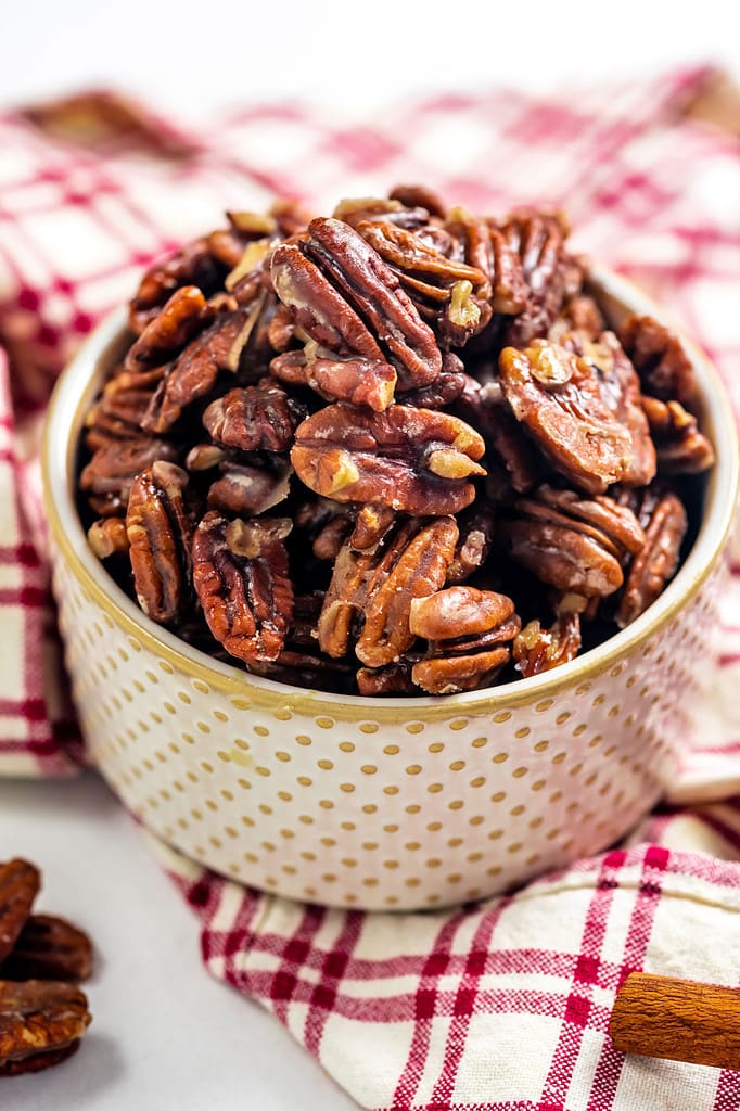 Easy Candied Pecans 10 Minute Stovetop Recipe Host The Toast