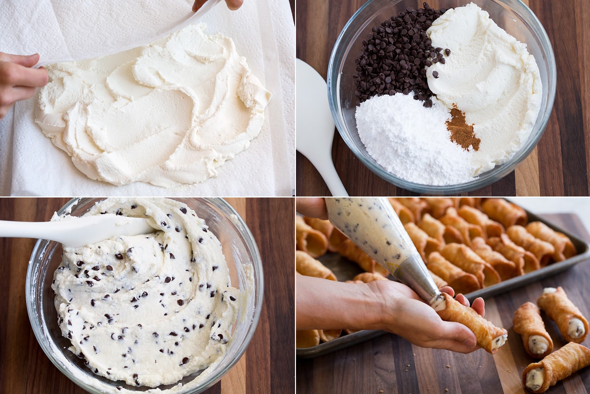 Easy Cannoli Filling Mascarpone