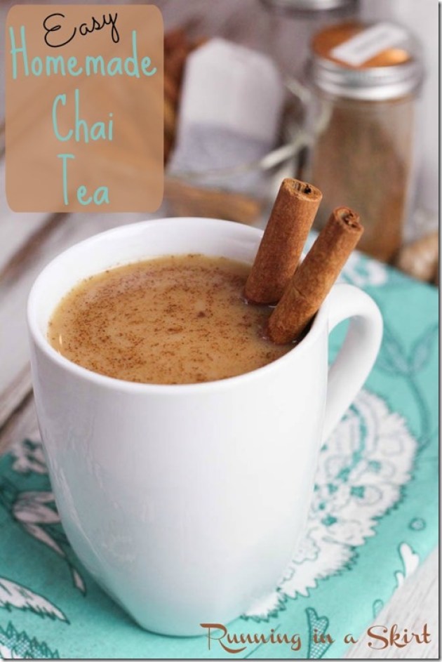 Easy Chai Tea Recipe Giveaway Running In A Skirt