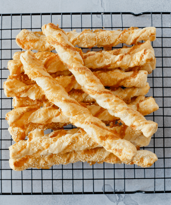 Easy Cheese Straws Recipe Using Ready Made Puff Pastry The Simpler