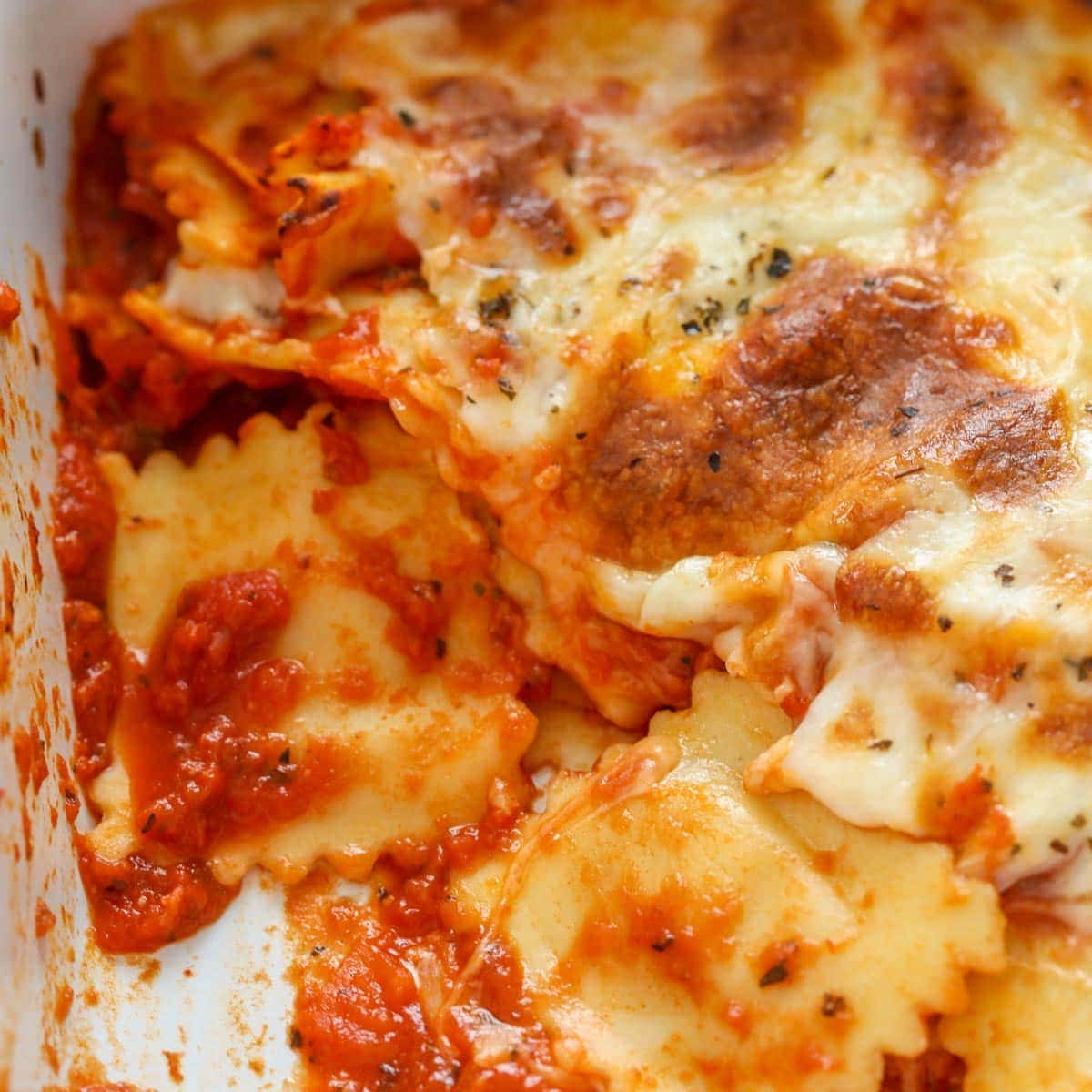 Easy Cheesy Baked Ravioli Lil Luna