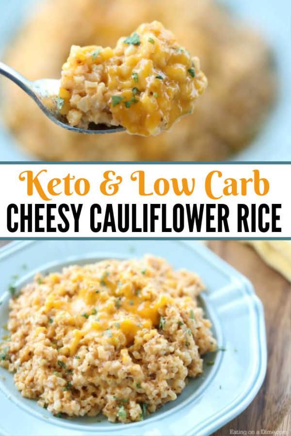 Easy Cheesy Cauliflower Rice Recipe 101 Simple Recipe