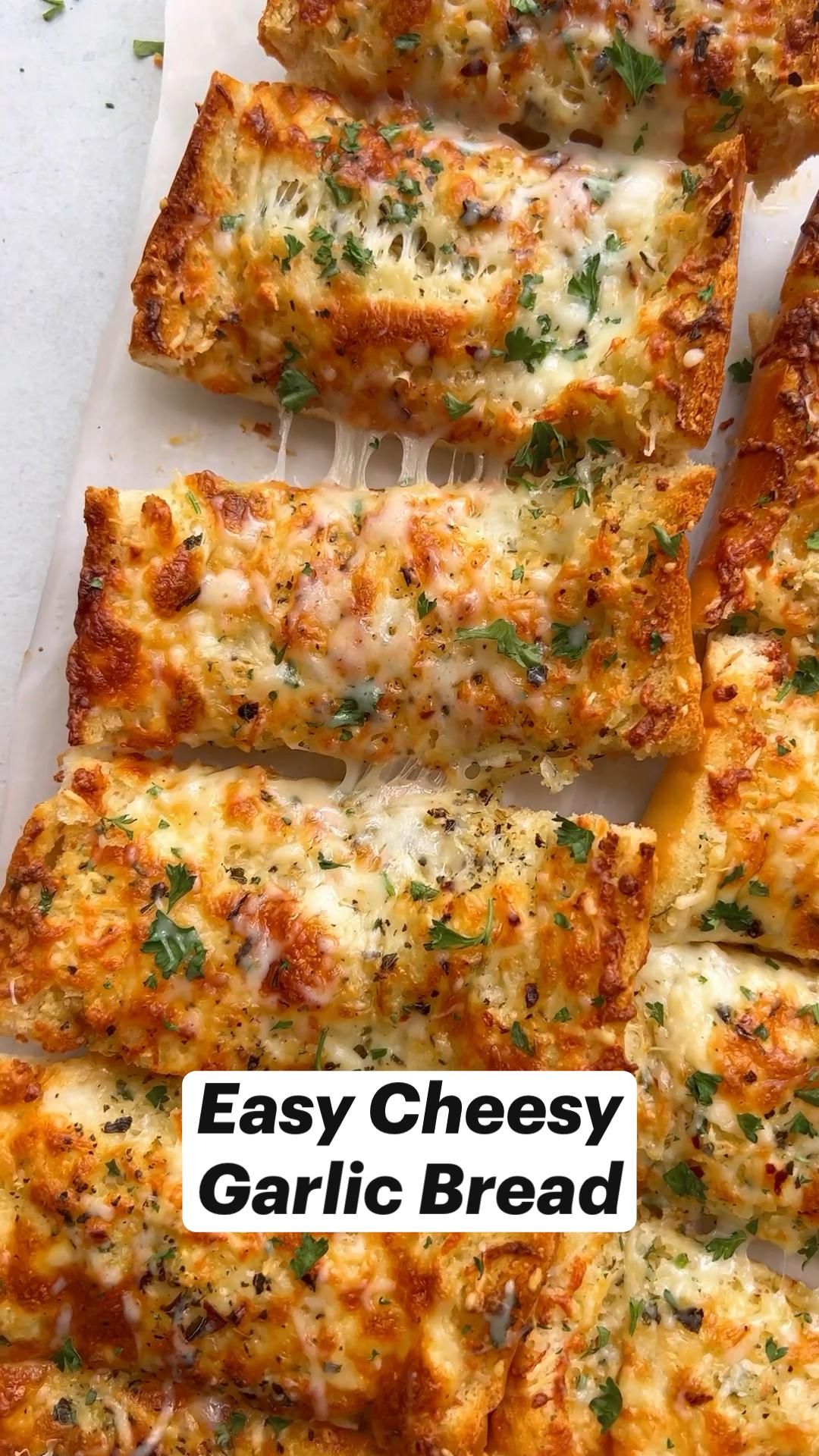 Easy Cheesy Garlic Bread Artofit