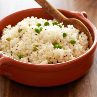 Easy Cheesy Peas N Rice