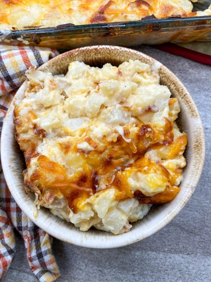 Easy Cheesy Potato Casserole Back To My Southern Roots