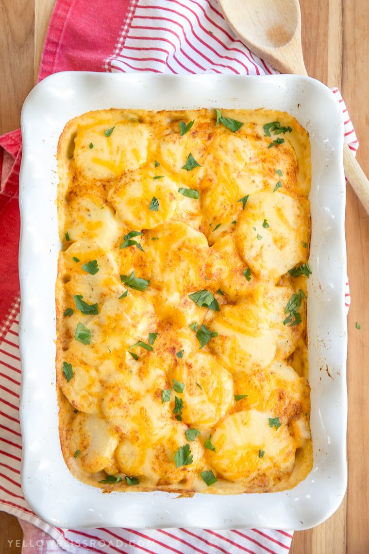 Easy Cheesy Potatoes Allfreeslowcookerrecipes Com