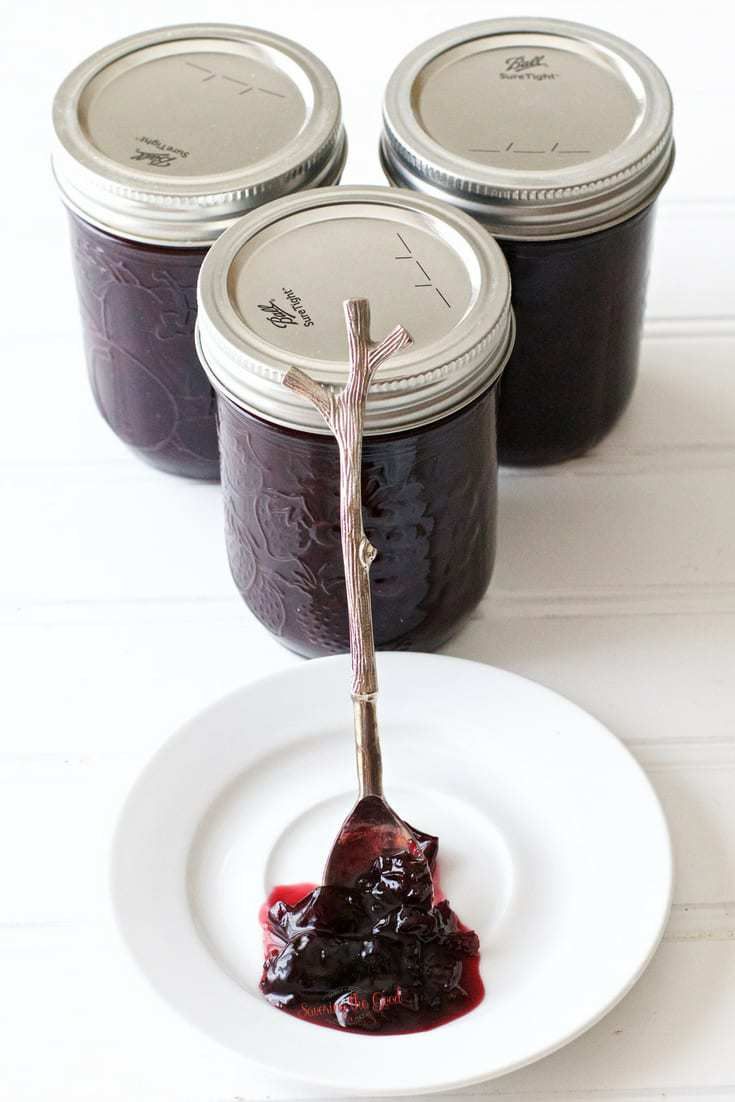 Easy Cherry Jam Low Sugar And No Pectin Little Spoon Farm