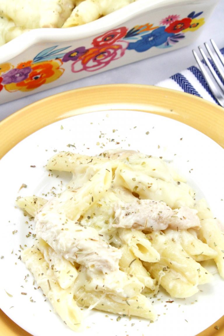 Easy Chicken Alfredo Recipe With Penne Pasta