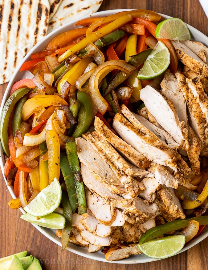 Easy Chicken Fajitas Recipe