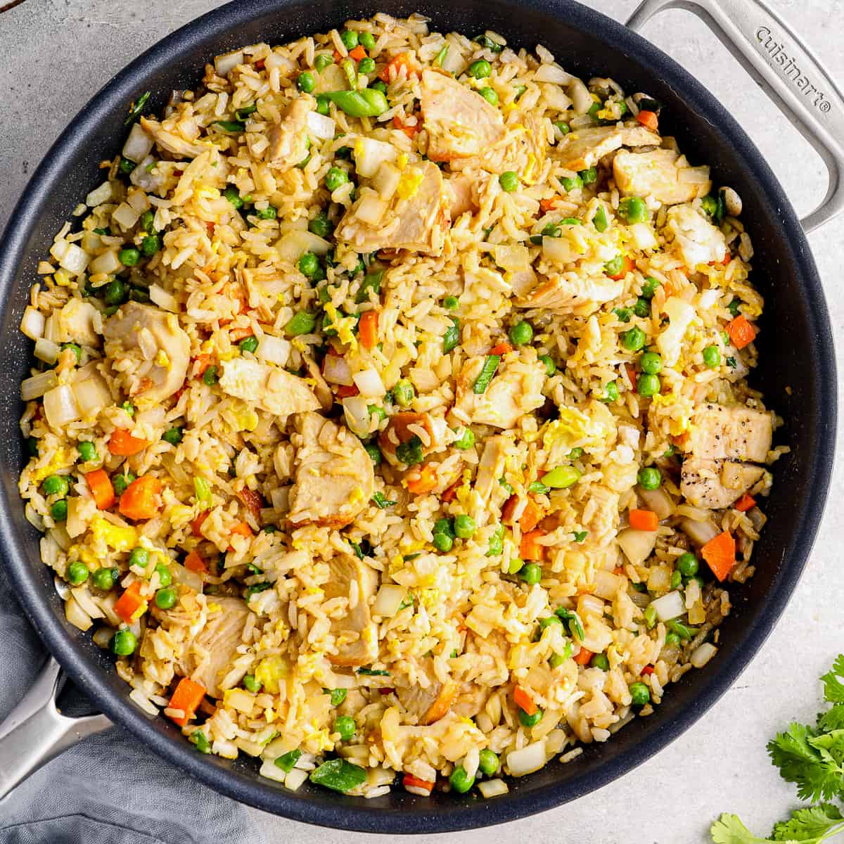 Easy Chicken Fried Rice Recipe Easy Chicken Recipes Video