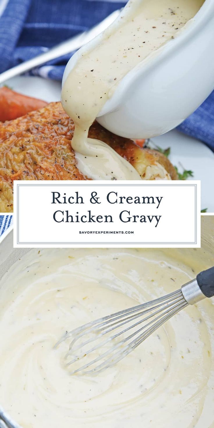 Easy Chicken Gravy Made With Chicken Drippings Is The Best Homemade