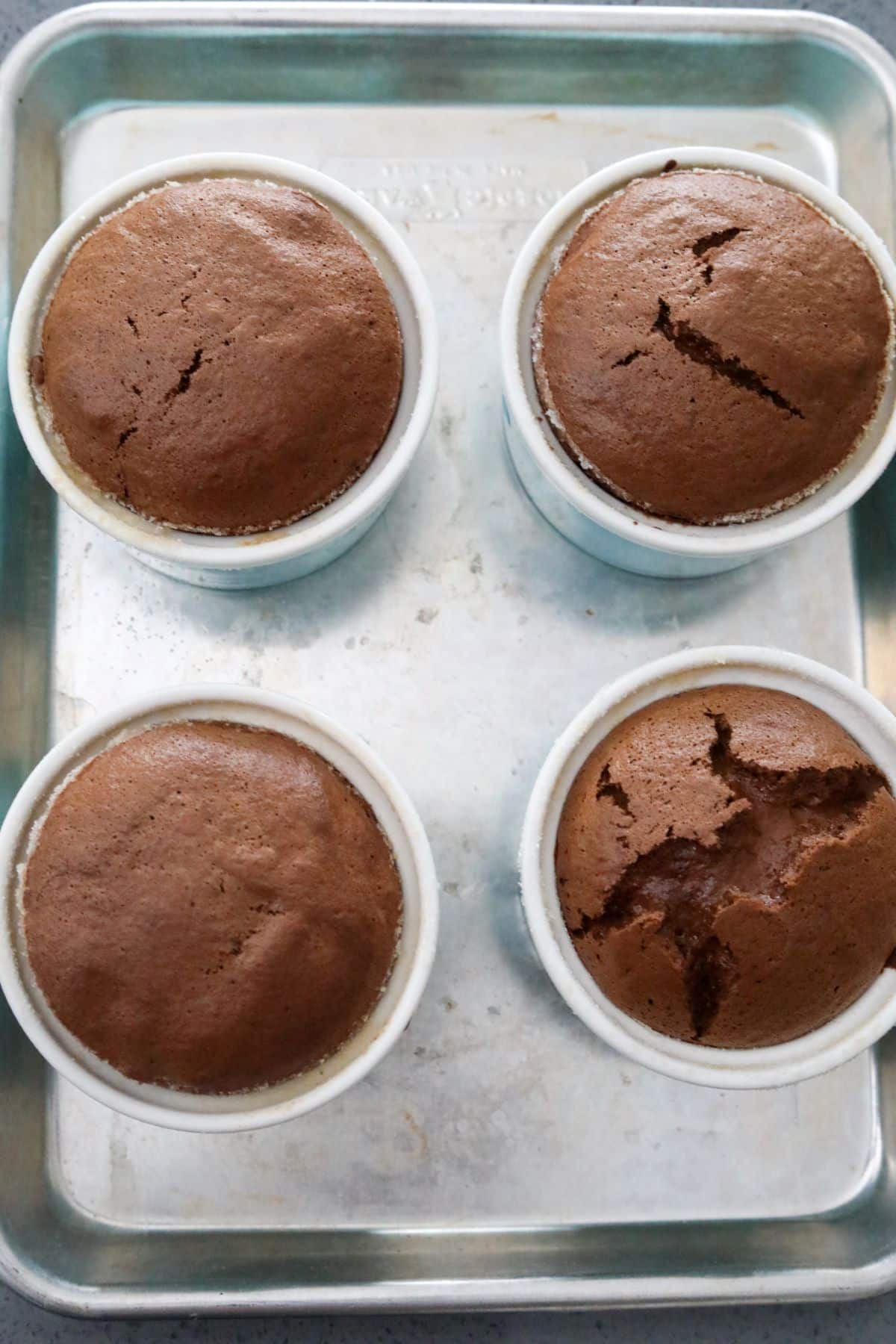 Easy Chocolate Souffle Man Meets Oven