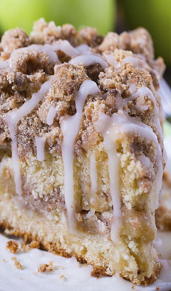 Easy Cinnamon Apple Crumb Cake Crumble Cake Cookin With Mima