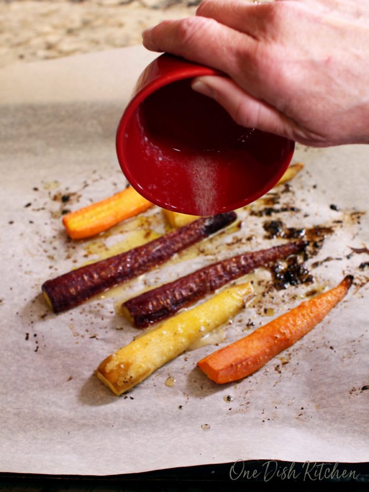 Easy Citrus Glazed Carrots For One One Dish Kitchen