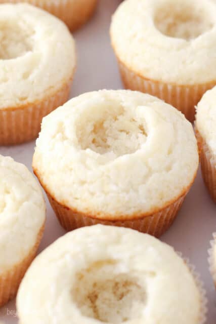 Easy Coconut Cream Pie Cupcakes With Cake Mix Beyond Frosting