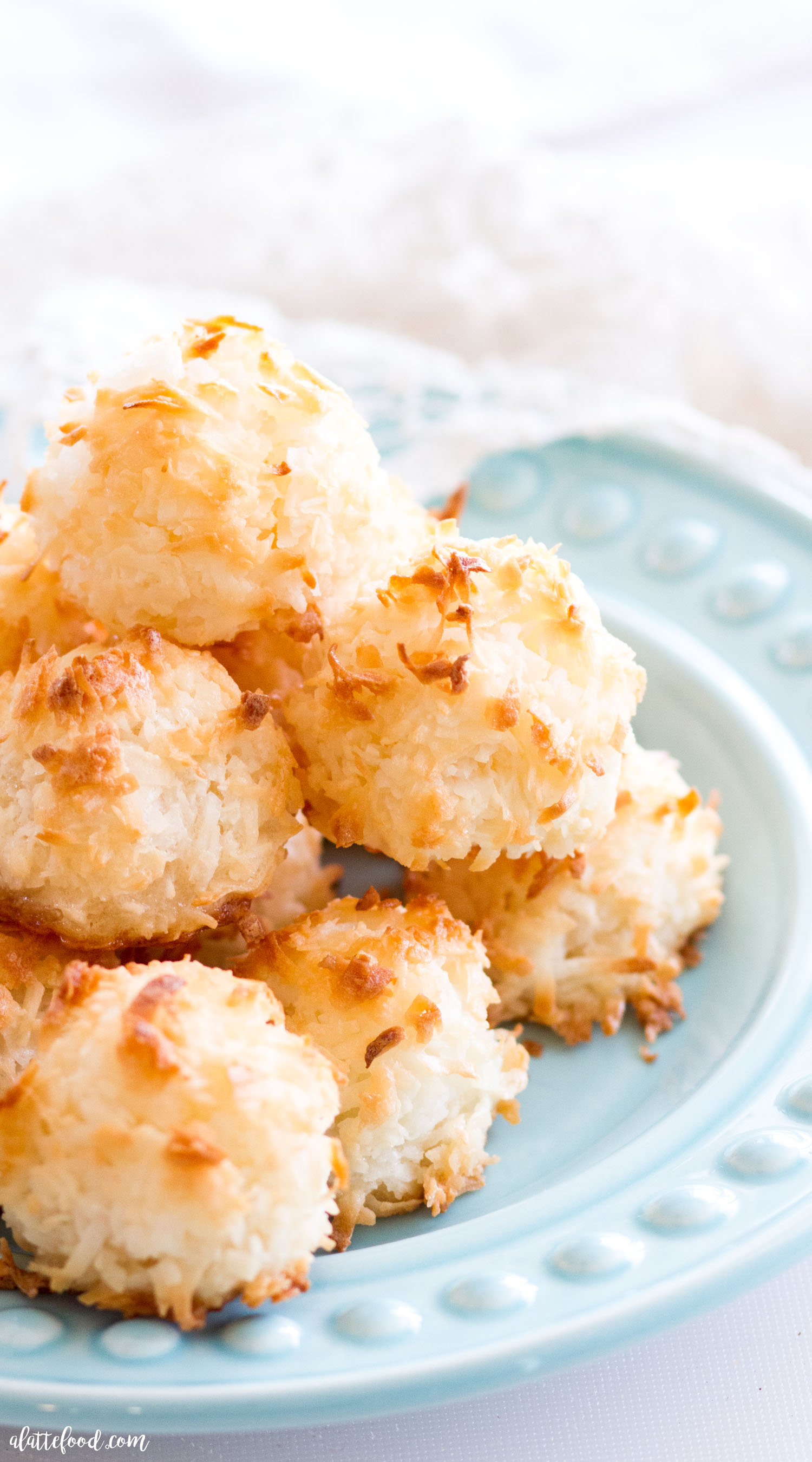 Easy Coconut Macaroons A Latte Food