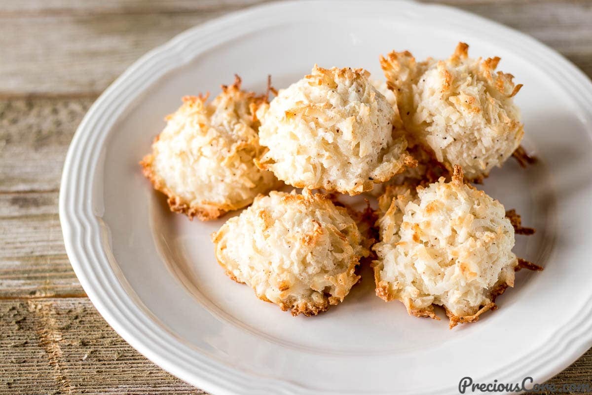 Easy Coconut Macaroons Precious Core