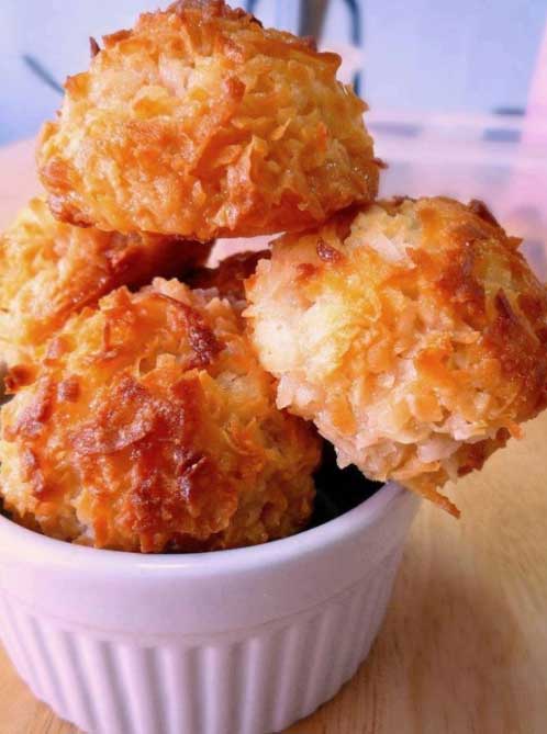 Easy Coconut Macaroons Recipe 99Easyrecipes